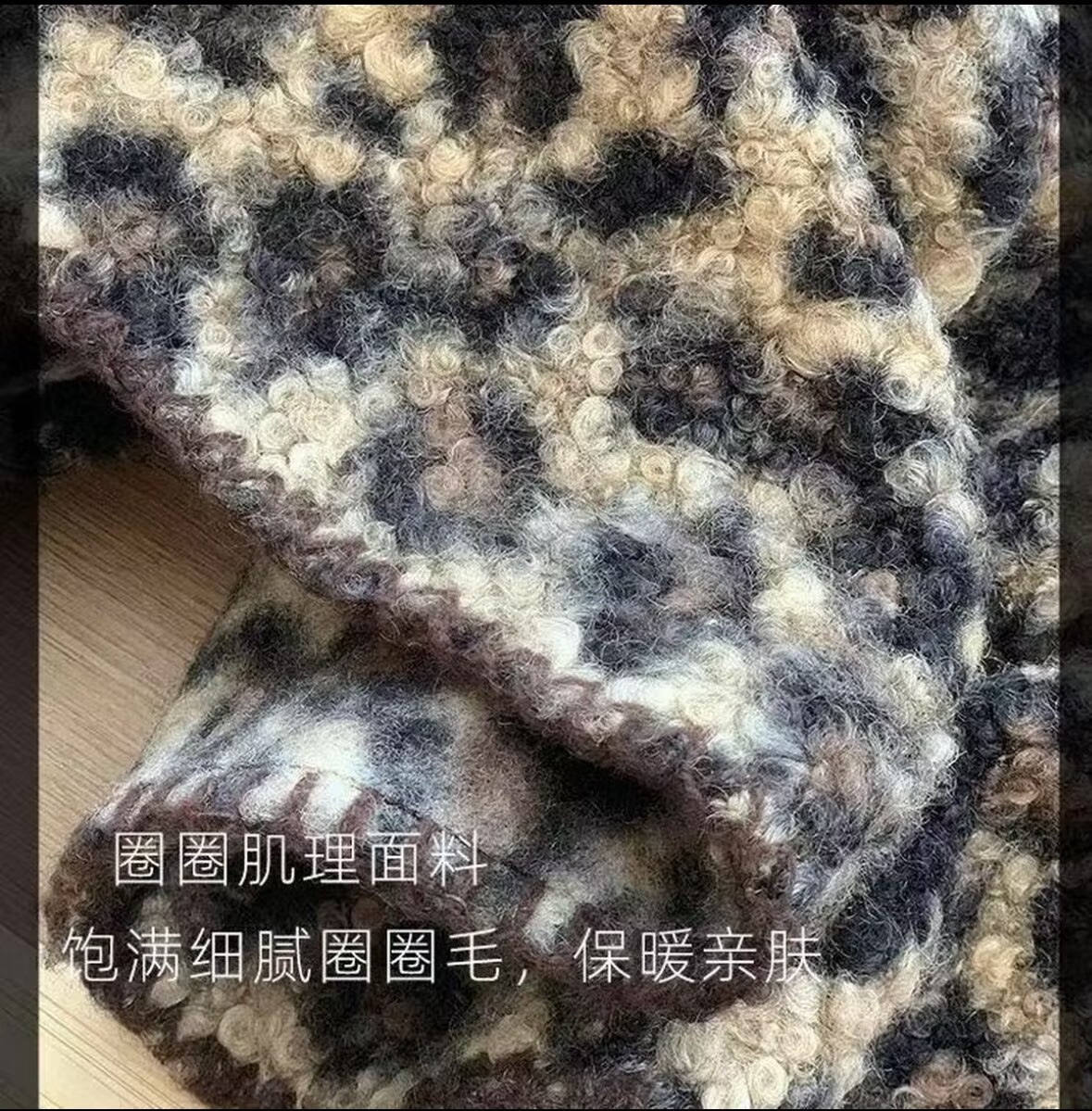 Elegant, feminine, light luxury, fashionable, and versatile accessory - leopard print scarf